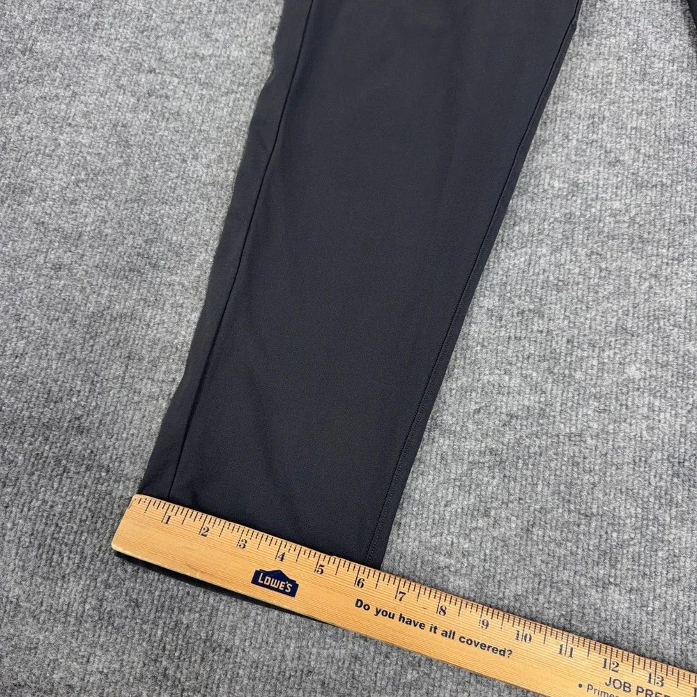 Lululemon‎ Commission Pant Slim Men 33x28 Dark Gray Chino Golf Stretch *READ*